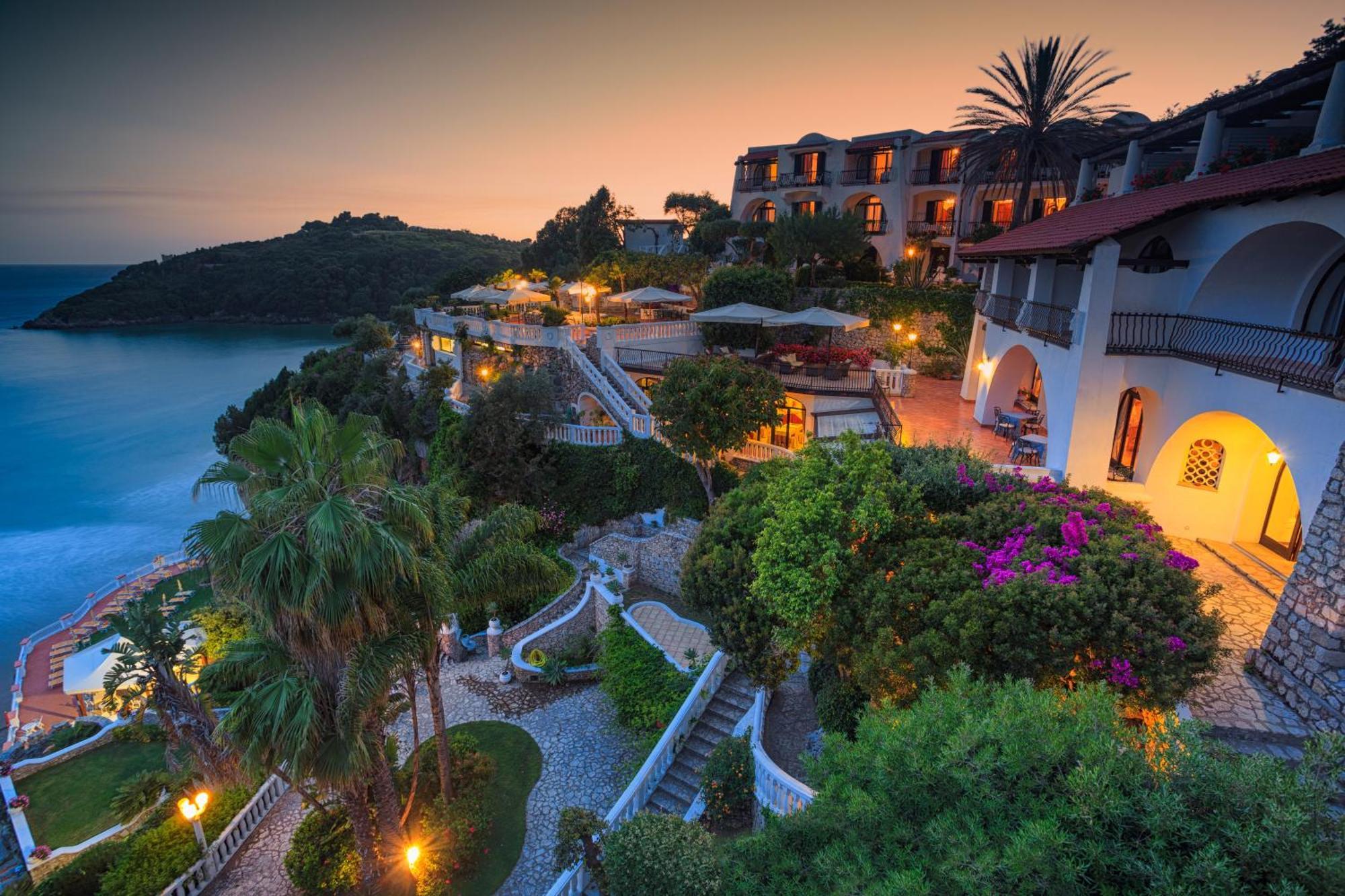 Grand Hotel Le Rocce Gaeta Exterior foto